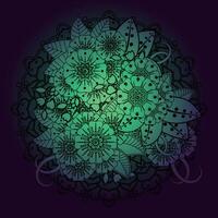 luxury mandala pattern background, circular pattern vector design