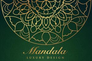 Luxurious mandala pattern background, luxury mandala invitation greeting card design, circular pattern vector design,