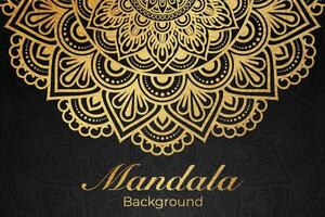 Luxurious mandala pattern background, luxury mandala invitation greeting card design, circular pattern vector design,