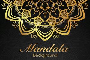 Luxurious mandala pattern background, luxury mandala invitation greeting card design, circular pattern vector design,