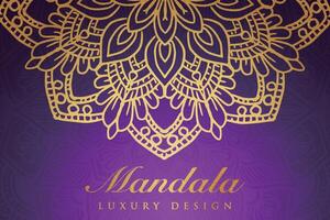 Luxurious mandala pattern background, luxury mandala invitation greeting card design, circular pattern vector design,