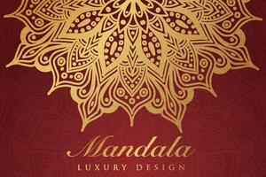 Luxurious mandala pattern background, luxury mandala invitation greeting card design, circular pattern vector design,