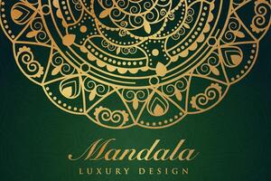 Luxurious mandala pattern background, luxury mandala invitation greeting card design, circular pattern vector design,
