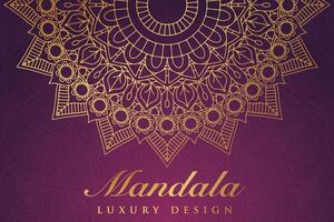 Luxurious mandala pattern background, luxury mandala invitation greeting card design, circular pattern vector design,