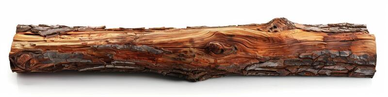 AI generated Rosewood timber texture showcases natural hardwood grain in brown hues photo