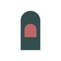 arch curve minimal blob shape vector background