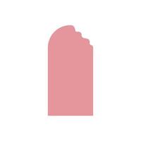 arch curve minimal blob shape vector background