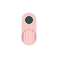 arch curve minimal blob shape vector background