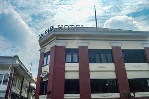 an ancient heritage hotel called Varna Hotel on Jalan Tunjungan, Indonesia, 2 March 2024. photo