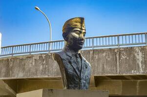 statue of one of the heroes and the struggle of the Indonesian nation, Indonesia, 17 July 2023. photo