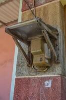 an electricity meter in an old house belonging to the Indonesian state electricity company, Indonesia, 17 September 2023 photo