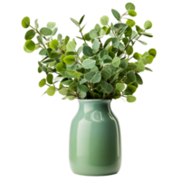 AI generated Elegant eucalyptus bouquet indoor plant png