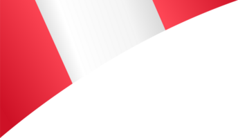 Perú bandera ola png