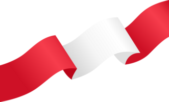 Peru Flagge Welle png