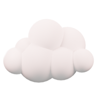 3d nube rendere png
