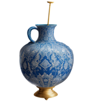 ai généré une magnifique et différent vase avec différent formes tiré sur il png