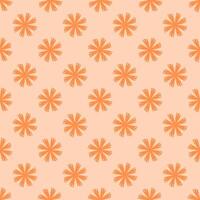 Flower pattern design in nature concept vector