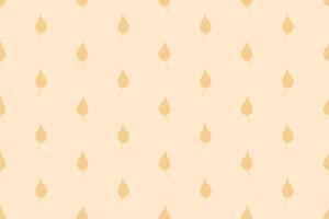 Pattern design with leaf motif vector