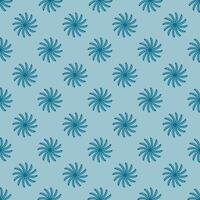 Flower pattern design in nature concept vector