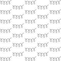 Spiral line decorative seamless pattern vector