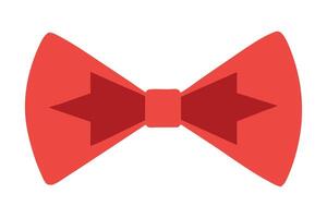 Bow tie icon. Bowtie ribbon man tuxedo icon isolated on white background vector