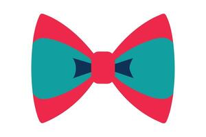Bow tie icon. Bowtie ribbon man tuxedo icon isolated on white background vector