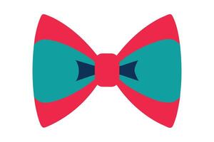 Bow tie icon. Bowtie ribbon man tuxedo icon isolated on white background vector