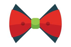 Bow tie icon. Bowtie ribbon man tuxedo icon isolated on white background vector