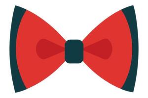 Bow tie icon. Bowtie ribbon man tuxedo icon isolated on white background vector