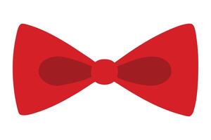 Bow tie icon. Bowtie ribbon man tuxedo icon isolated on white background vector