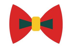 Bow tie icon. Bowtie ribbon man tuxedo icon isolated on white background vector
