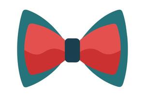 Bow tie icon. Bowtie ribbon man tuxedo icon isolated on white background vector