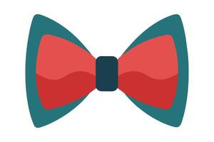 Bow tie icon. Bowtie ribbon man tuxedo icon isolated on white background vector