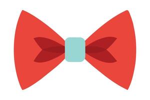 Bow tie icon. Bowtie ribbon man tuxedo icon isolated on white background vector