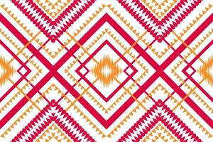 Geometric Shapes Ethnic African pattern Aztec Style seamless textile design vector