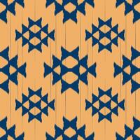 Southwestern Navajo pattern triangle diamond motifs for textiles vector