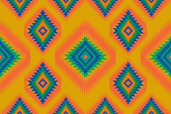 Southwestern Navajo patterns featuring triangles, zigzags