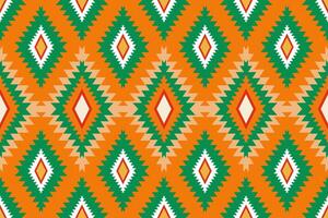 Southwestern Navajo patterns featuring triangles, zigzags, diamonds and stepped motifs  characteristic of traditional Southwestern Native American tribal for textiles and decor fashion and product vector