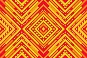 Southwestern Navajo patterns featuring triangles, zigzags, diamonds and stepped motifs  characteristic of traditional Southwestern Native American tribal for textiles and decor fashion and product vector