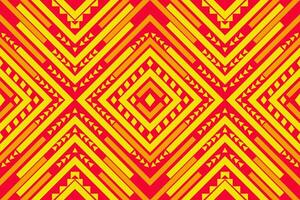 Southwestern Navajo patterns featuring triangles, zigzags, diamonds and stepped motifs  characteristic of traditional Southwestern Native American tribal for textiles and decor fashion and product vector