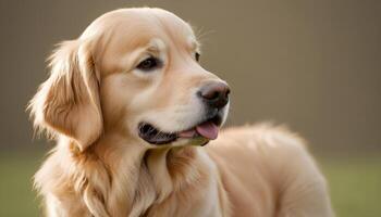 AI generated Golden Retriever,Dog Photography,Pet Animal photo