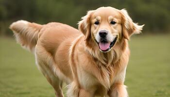 AI generated Golden Retriever,Dog Photography,Pet Animal photo