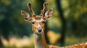 AI generated picture of deer photo