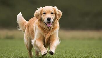 AI generated Golden Retriever,Dog Photography,Pet Animal photo