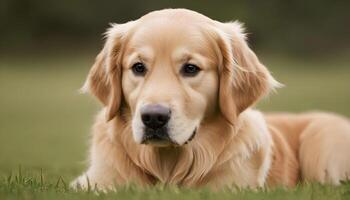 AI generated Golden Retriever,Dog Photography,Pet Animal photo