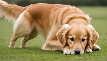 AI generated Golden Retriever,Dog Photography,Pet Animal photo