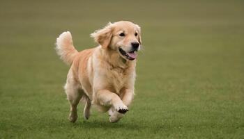 ai generado dorado perro perdiguero, perro fotografía, mascota animal foto