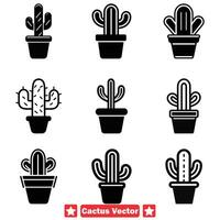 AI generated Southwest Splendor Alluring Cactus Vector Designs for Print, Web, and Beyond