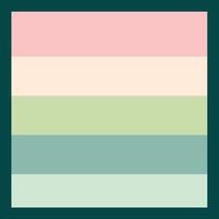 a square with a green, pink and blue background vector