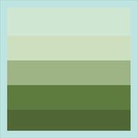 a green and blue color palette with a square shape vector